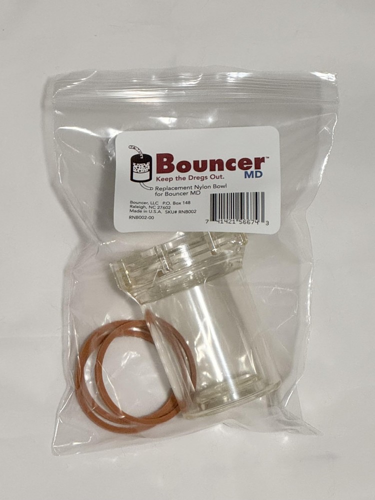 Nylon Replacement Bowl for Mac Daddy (includes three gaskets)