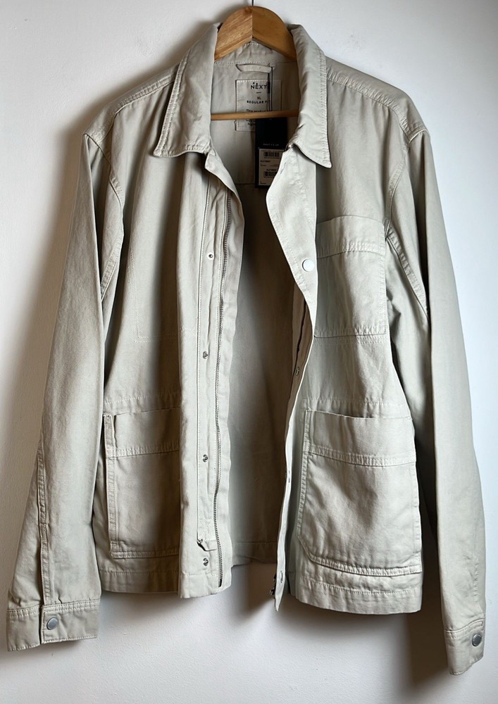 NEXT - REGULAR FIT JACKET - SIZE XL - BEIGE