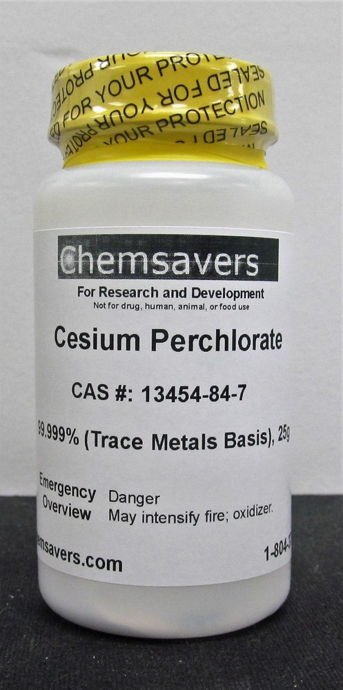 Cesium Perchlorate, 99.999% (Trace Metals Basis), 25g