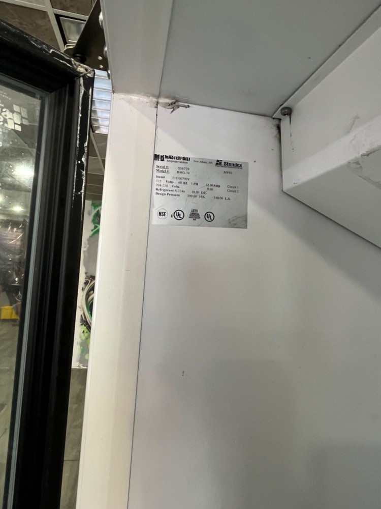 Masterbilt 3 Door Fridge