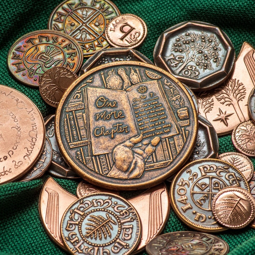ONE MORE CHAPTER / GO TO BED COPPER DECISION MAKER COIN