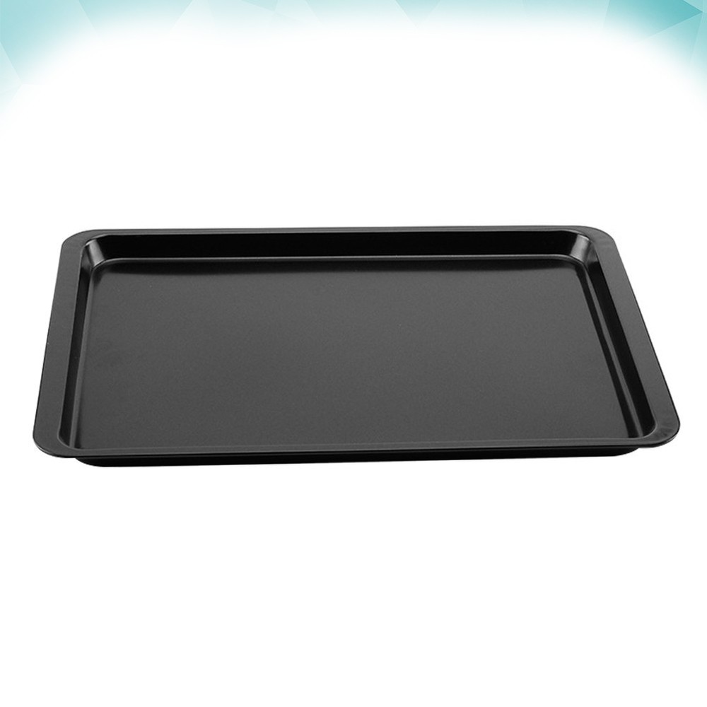 Rectangular Carbon Steel BBQ Cooking Plate Non Stick Pizza Bakeware Tray