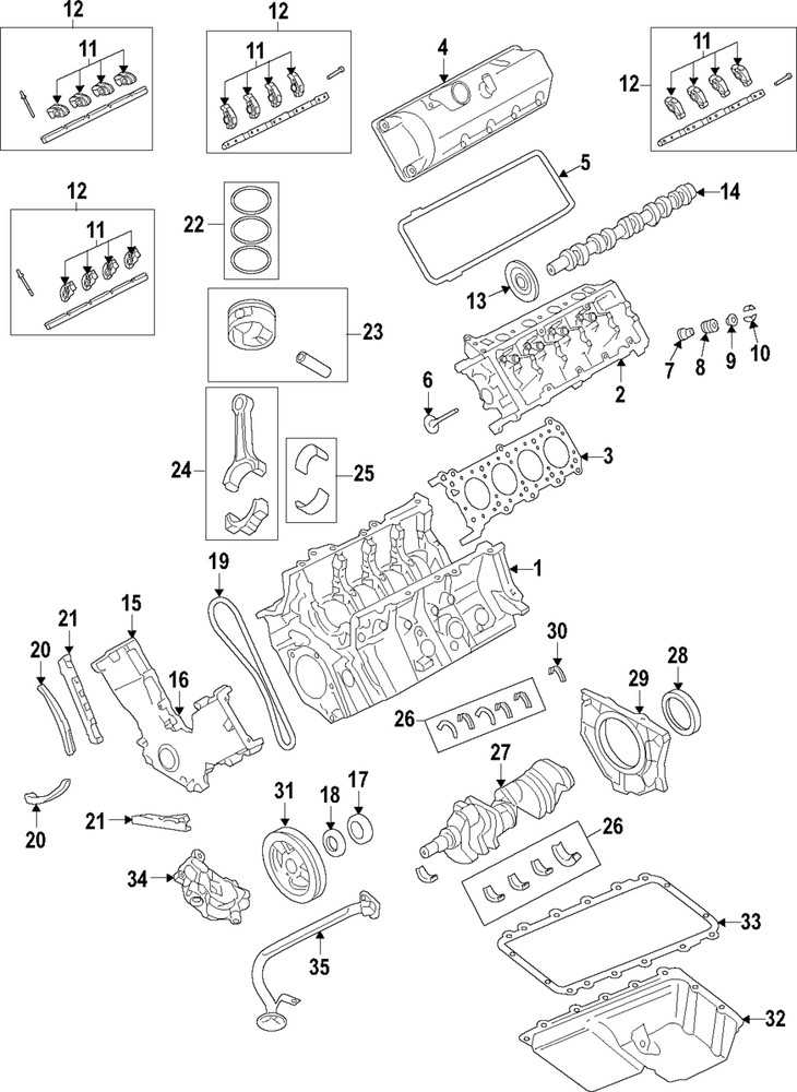 Genuine Ford Engine Valve Spring AL3Z-6513-A