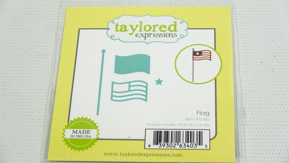 Taylored  Expressions Die Flag TE585