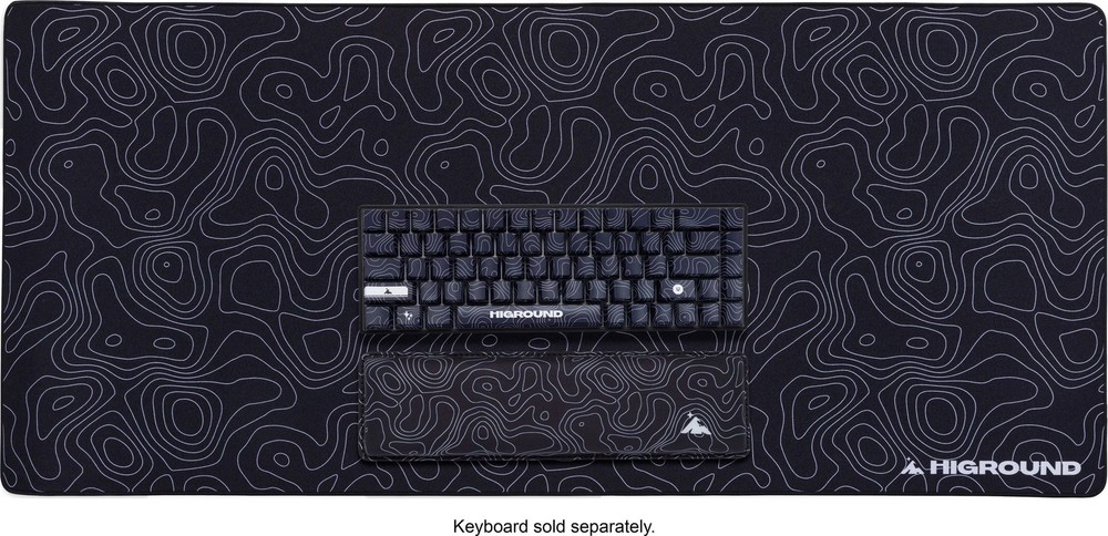Higround - Compact Cloth Wrist Rest - Black Ice