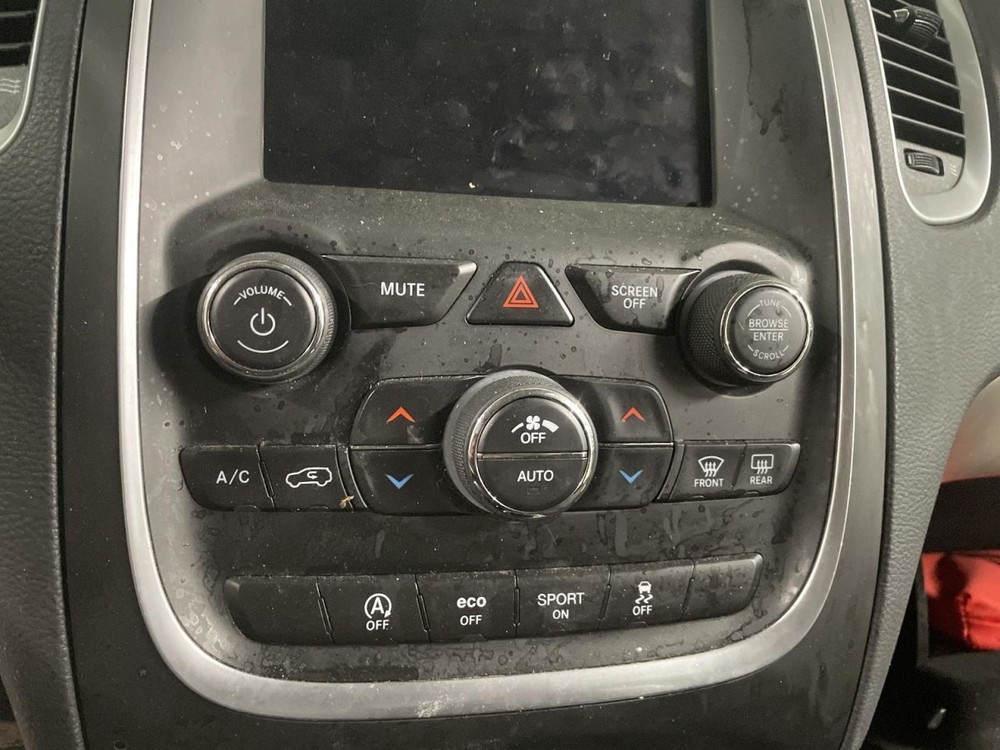 Speedometer Cluster MPH Black Chrome Bezel Fits 19 DURANGO 1046289