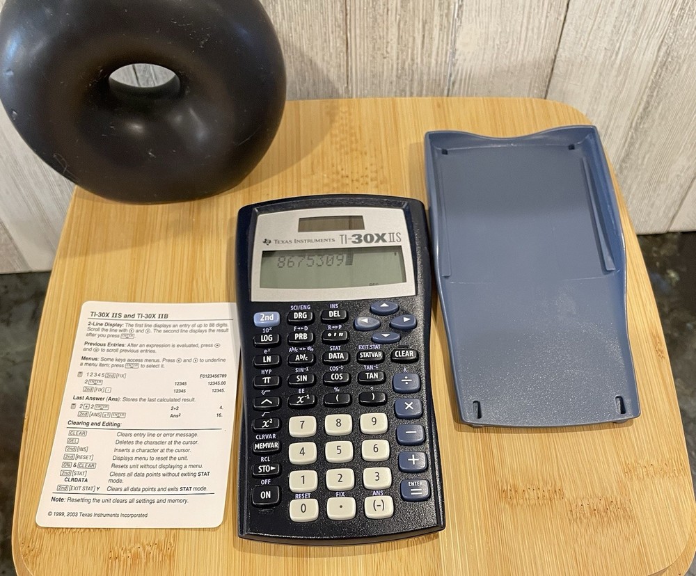 TI-30X IIS TEXAS INSTRUMENTS Very Good Condition