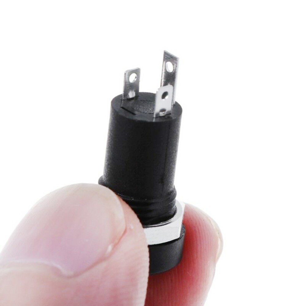 10x 3.5mm Audio Female Jack Socket 3-Pole Stereo Solder Panel Mount Adapter Nuts