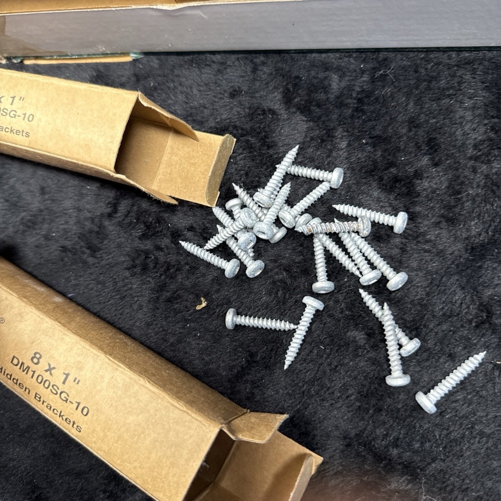 Grabber DECKMASTER DMP175-100 Hidden Bracket System 95% Complete w/ INSTRUCTIONS