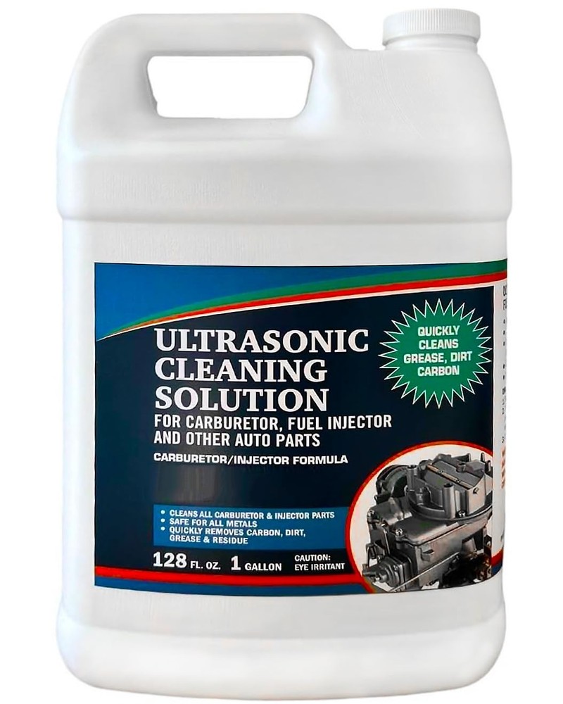 NORTHWEST ENTERPRISES Ultrasonic Cleaner Solution for Carburetors and Engine ...