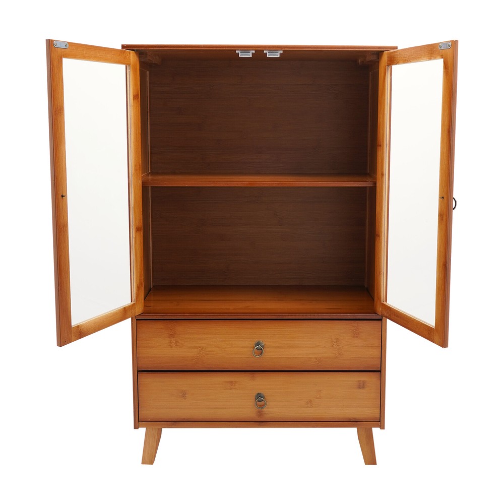 Accent Storage Cabinet with 2 Doors Buffet & Sideboard Decorative Cabinet