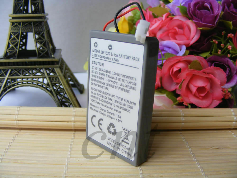 New 2000mAh Replacement Battery for PlayStation 4 PS4 Controller (1st Gen)