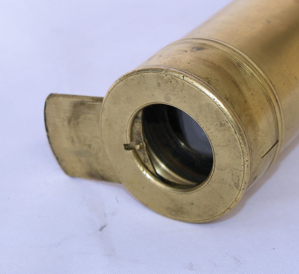 Three draw telescope – J. Newton, Halifax.