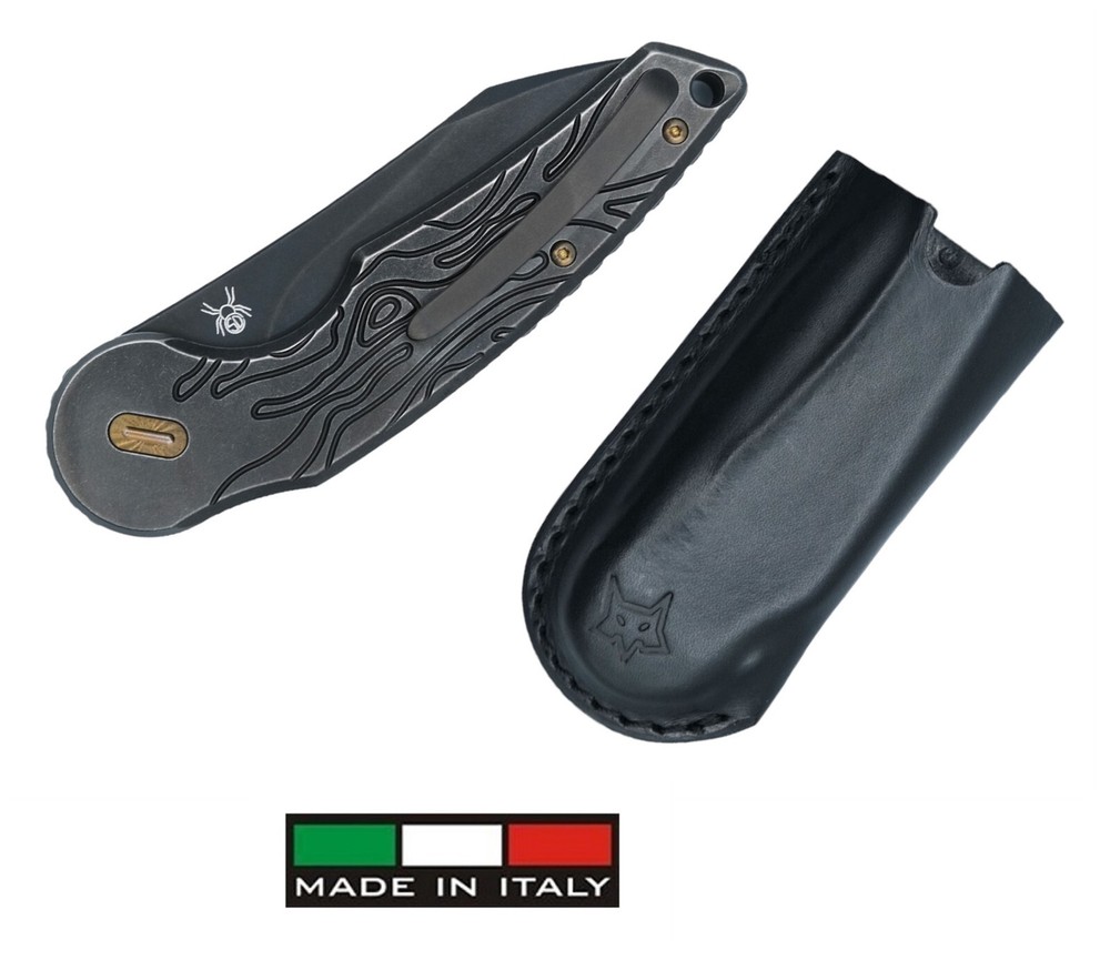 Fox Knives: Knife Jupiter TIBR Radius Lock Pocket - Design Simonutti