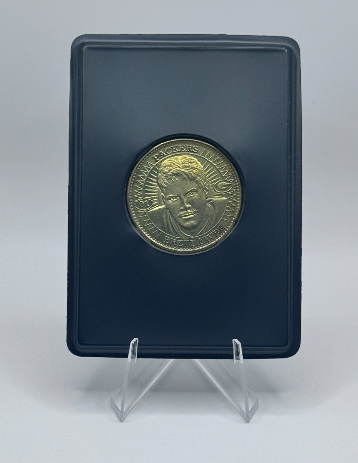 Pinnacle Mint NFL Coin Lot (25) - 1990s Barry Sanders, Marino, Emmitt Smith