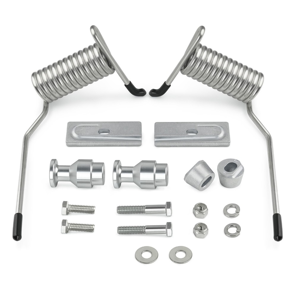 2.0 UNIVERSAL REVERSIBLE SNOWMOBILE ICE SCRATCHER SILVER BRACKET
