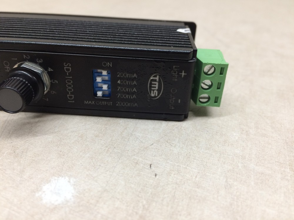 TMS Lite SD-1000-D1-PS-US-TB 24VDC Light Controller DIN Mount