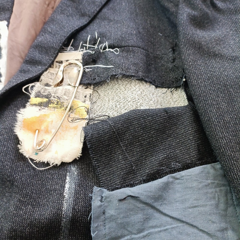 Paul McNeil Customised / DECONSTRUCTED VINTAGE JACKET Size XL - UNIQUE