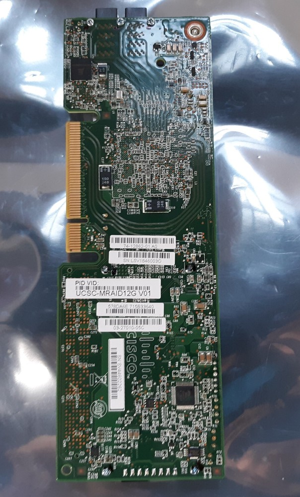 Cisco UCSC-MRAID12G V01 74-128626-01 RAID Controller Card