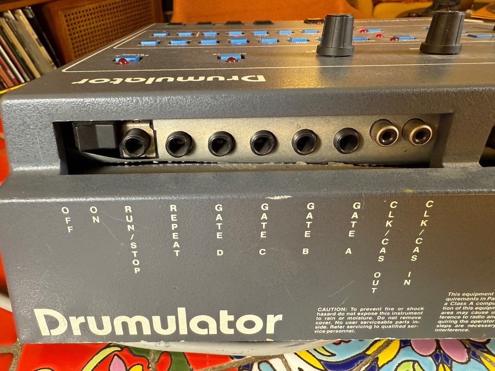 E-MU Systems Drumulator 8-Voice Drum Sampler 1983