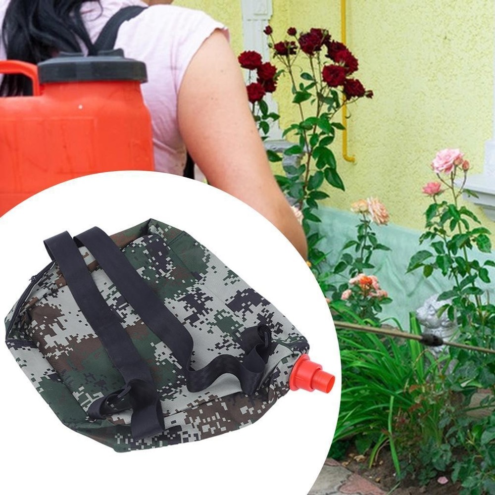 Manure Spreader Handheld Backpack Manure Distributor Bag with Connector with