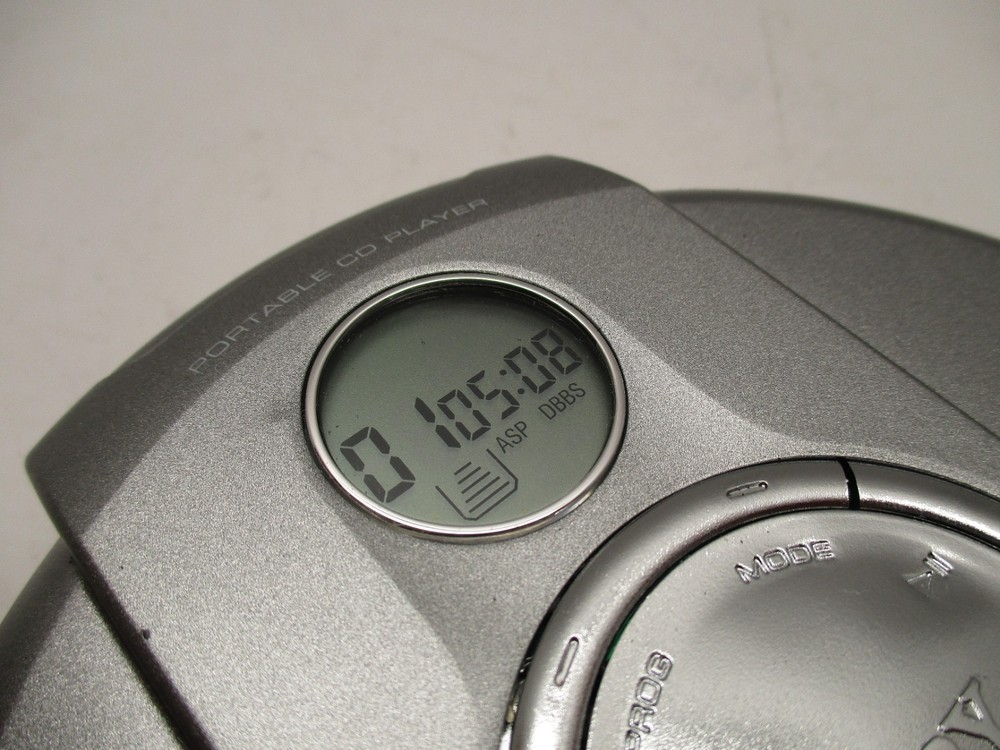 Vintage Coby Portable CD Player DBBS CX-CD355 Working With Controller