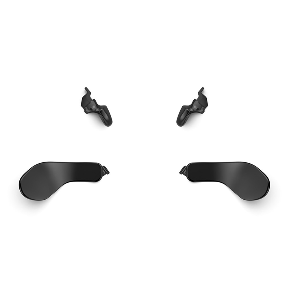 4* Black Stainless Steel Back Button Paddles For PS5 Edge Controller Accessories