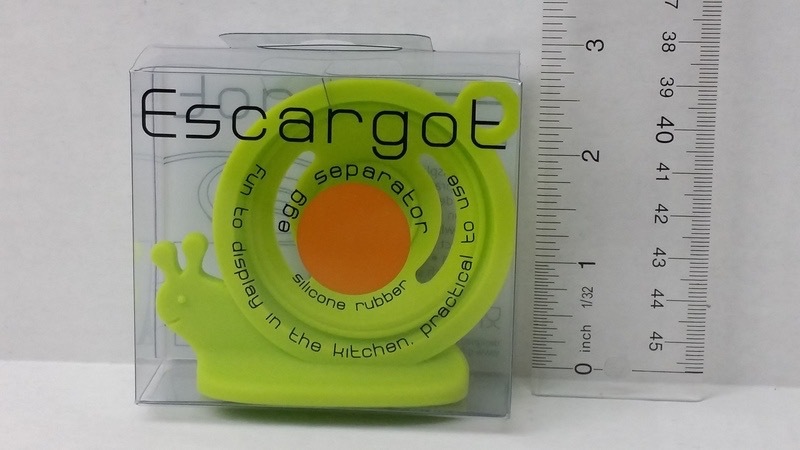 Decorative Silicone Escargot Snail Gift Collection Tea Infuser Egg Separator