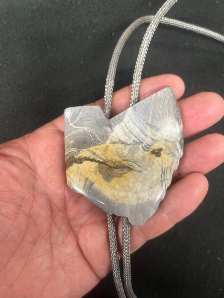 Ohio Flint Bolo Tie Western