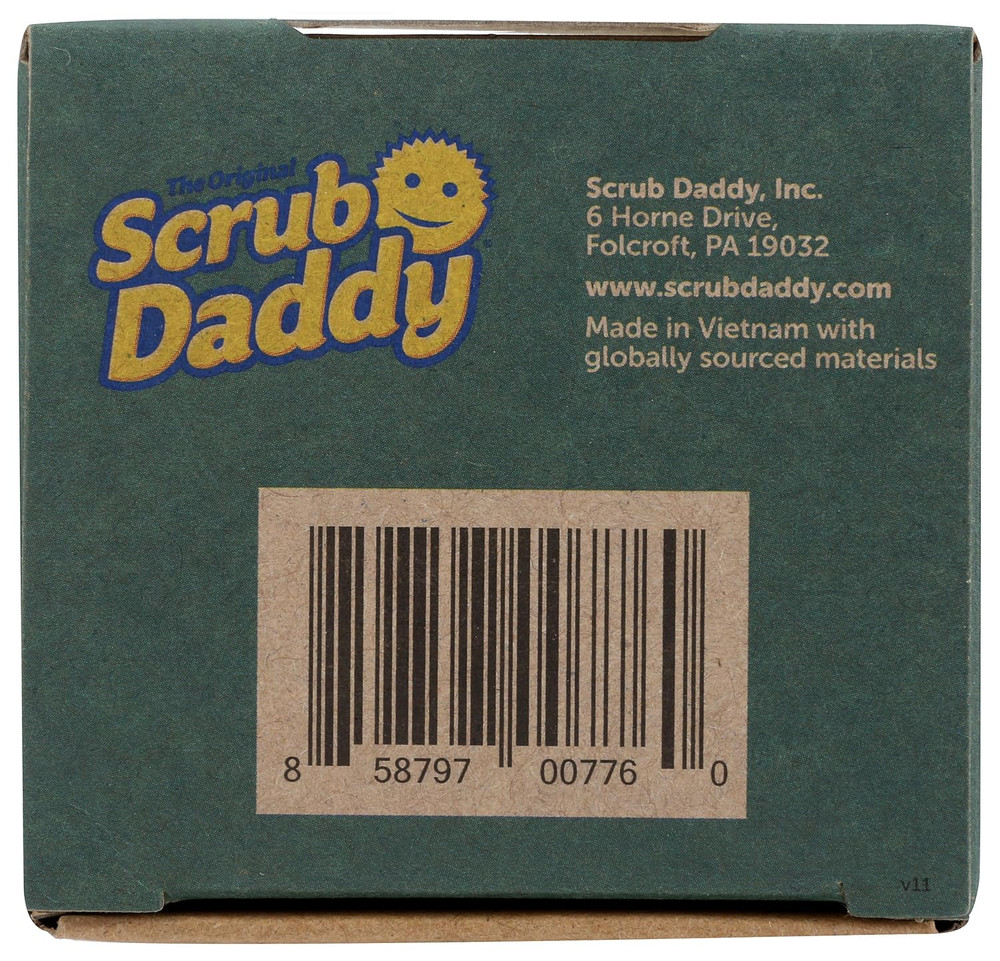 Scrub Daddy Dye-Free Sponge Set, 3 Count