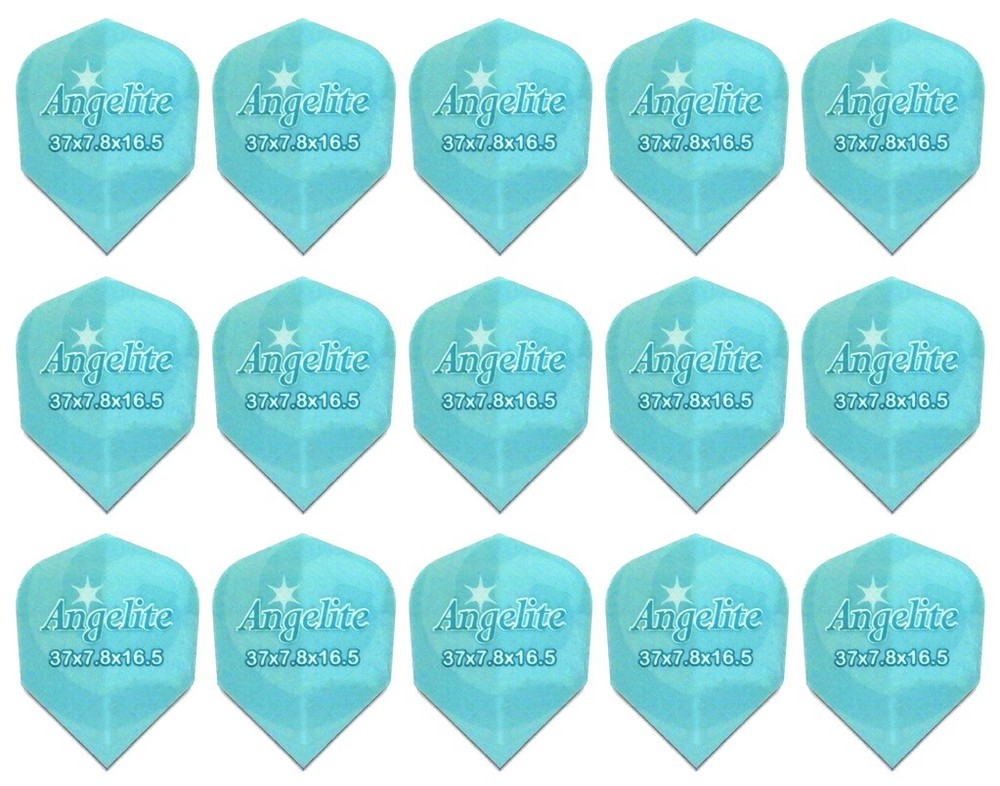 5 New Sets Harrows Quadro Standard Dart Flights – Angelite