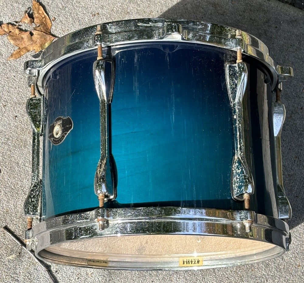 Tama Superstar Hyperdrive 12” Tom Drum Trans Blue Worn