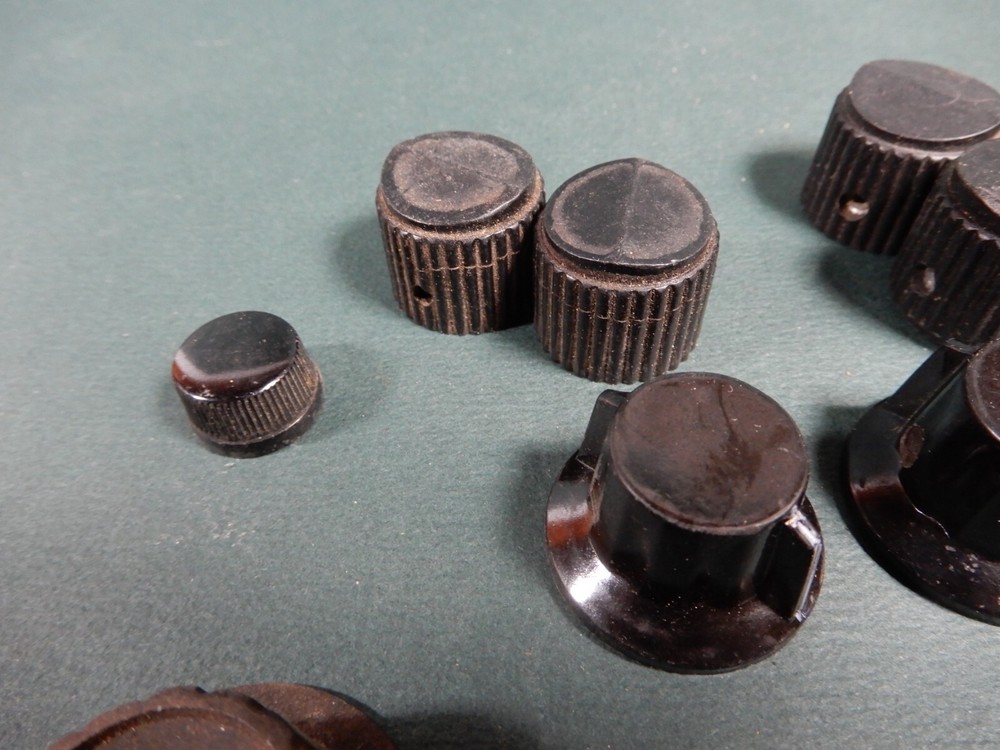 Raytheon and Other Equipment Knobs Shown