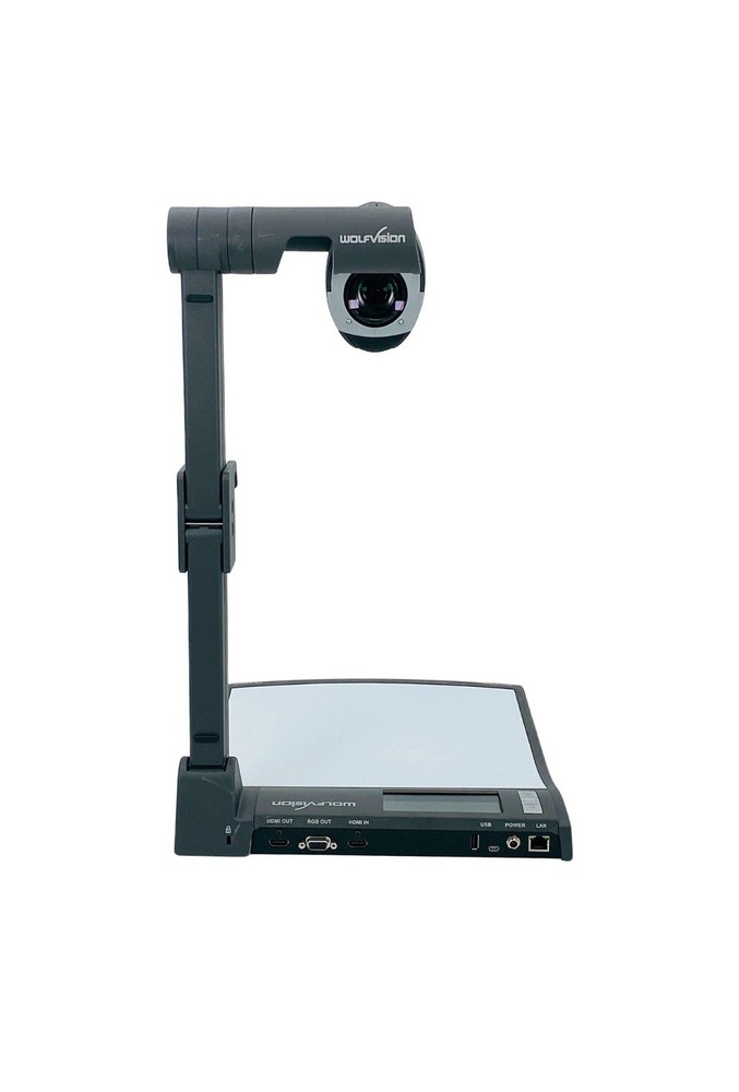 WolfVision VZ-8 Plus 4 1080p 60FPS Document Camera Visualizer w/Bundle