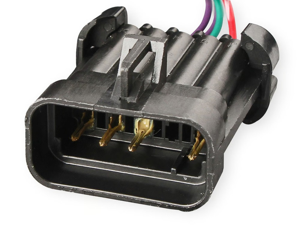 Holley EFI 565-201BK Dual Sync 351W Distributor, Black