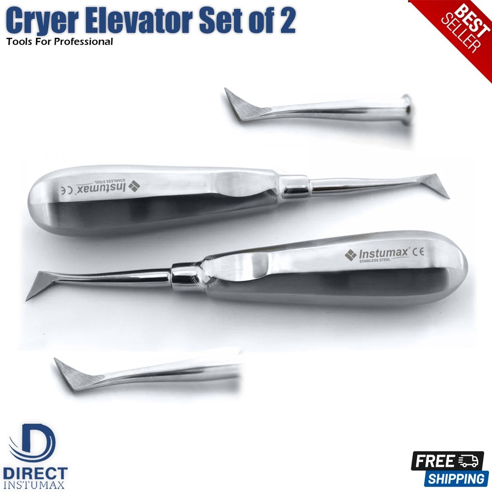 Oral Surgery Dental Kit Surgical Root Elevators Veterinary Canine Elevators 9PCS