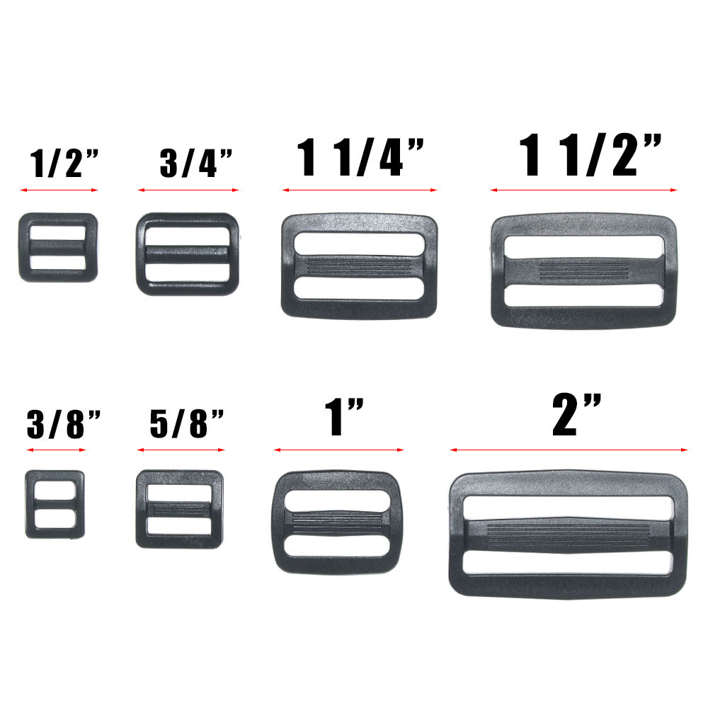 Tri-Glides for Backpacks, Webbing, Straps and More