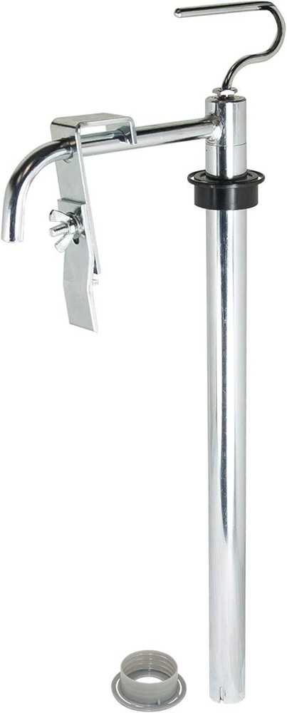 Rust Resistant 5 Gal Drum / Pail Pump w/ Locking Bracket for Solvent & Thinners
