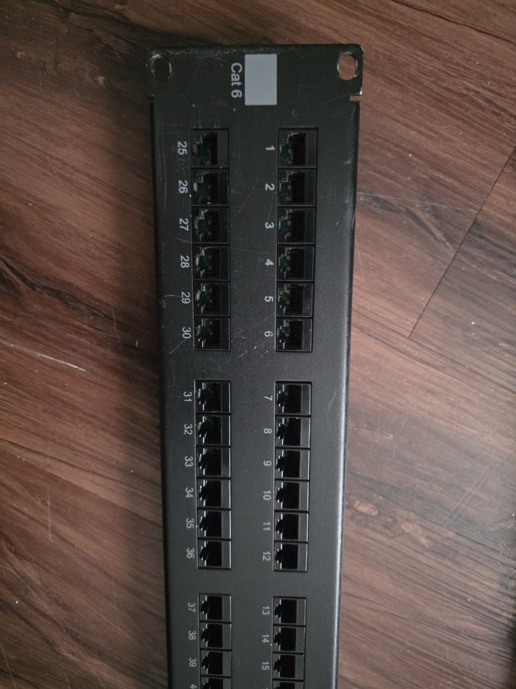 apc patch panel cat6pnl48