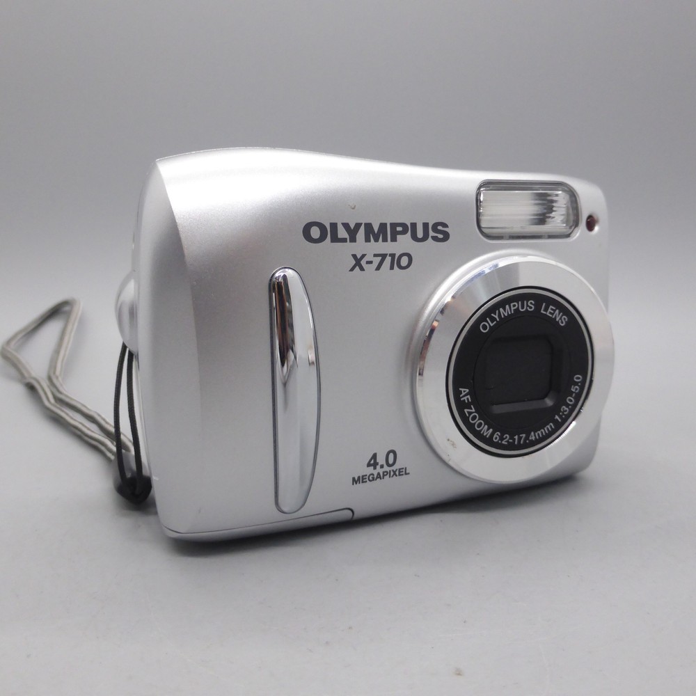 Olympus X-710 5.0MP Compact Digital Camera Silver Tested