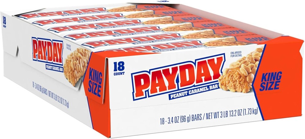 PAYDAY Peanut Carel King Size, Candy Bars