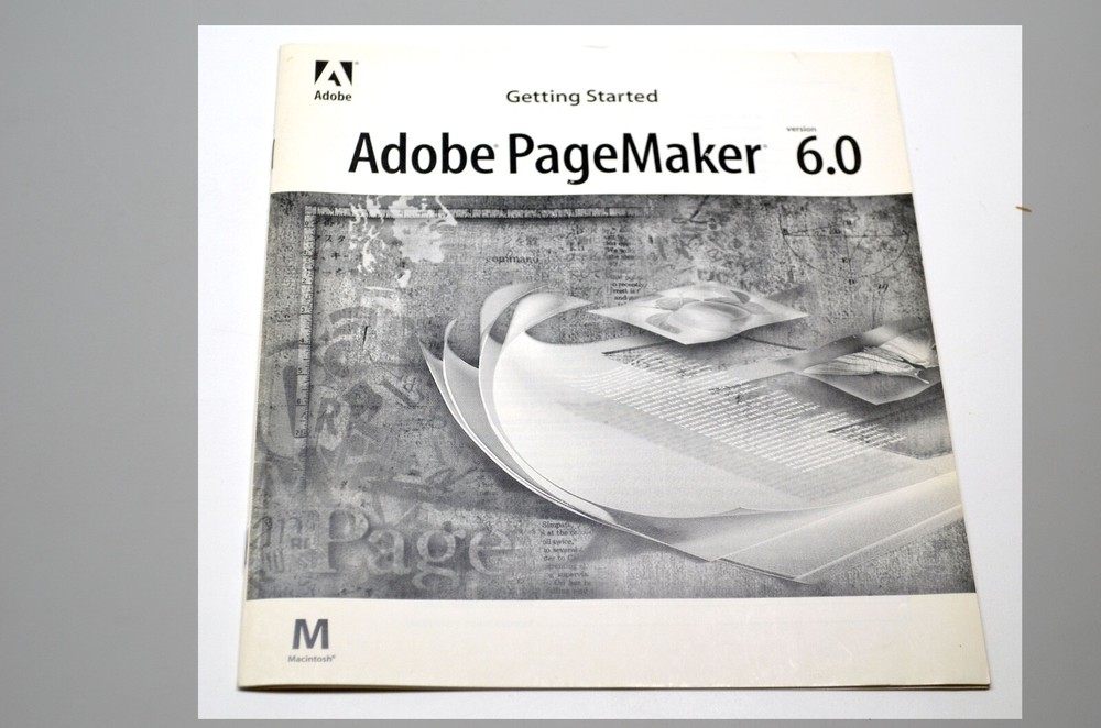 Adobe PageMaker 6.0 for Mac, Serial #, Getting Started and Quick Reference