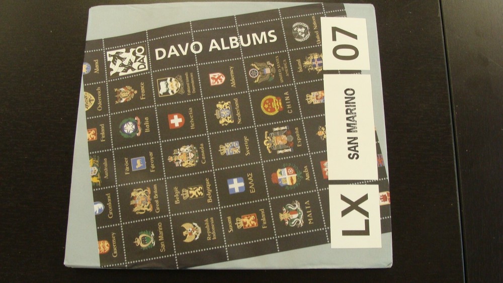 DAVO LUXE HINGLESS SUPPLEMENT SAN MARINO 2007  FREE SHIPPING