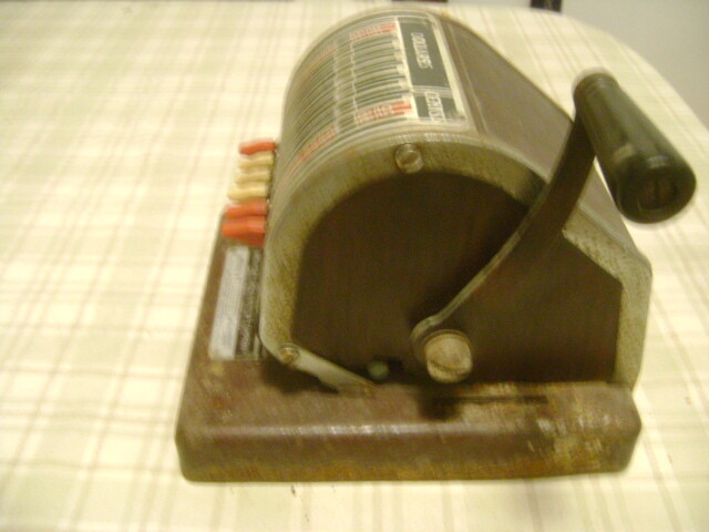 PAYMASTER CHECK WRITER and PROTECTOR MODEL Y