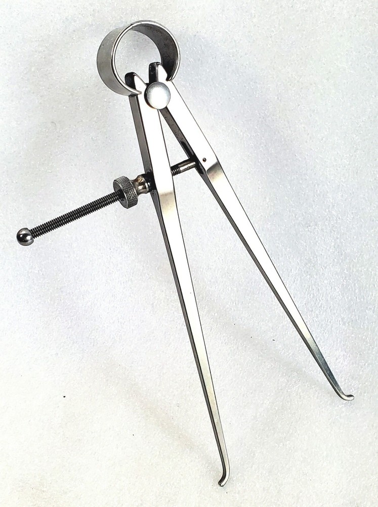 STARRETT 74A Fay Spring Type Inside Caliper 6" Range Solid Nut - USA NICE