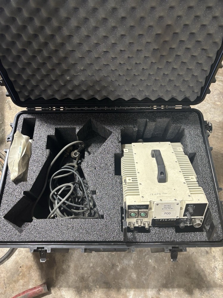 Portable Broadcasting TX Unit, MRC, PTX–PRO W/ CASE