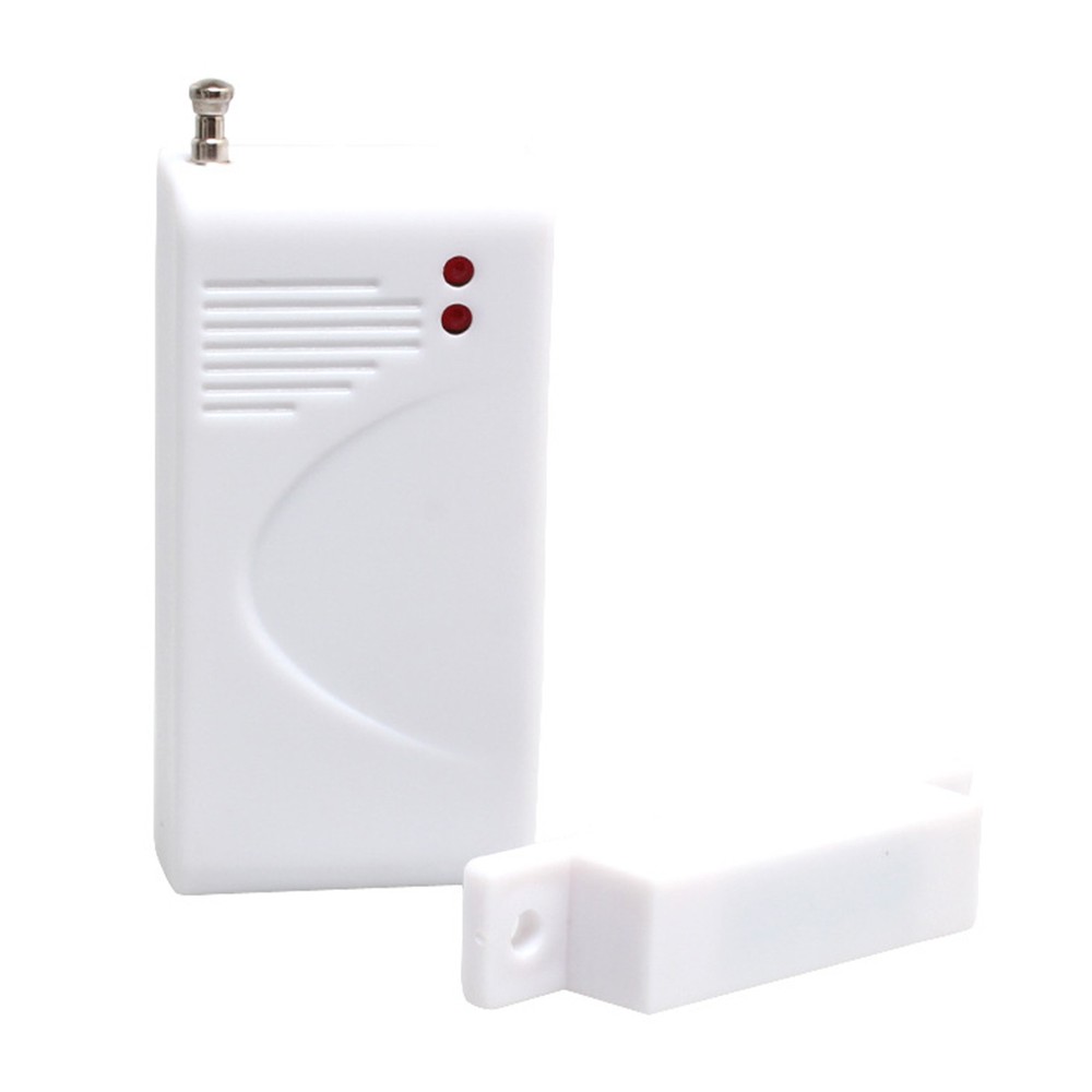 100M Wireless Door Window Alarm Panel Magnetic Contact Sensor 433MHz Code 1527