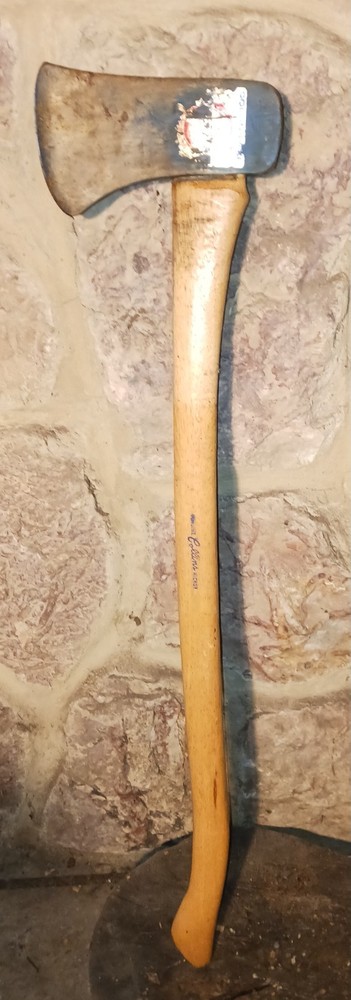 Vintage Collins Homestead Single Bit Axe w/ Original Collins Handle