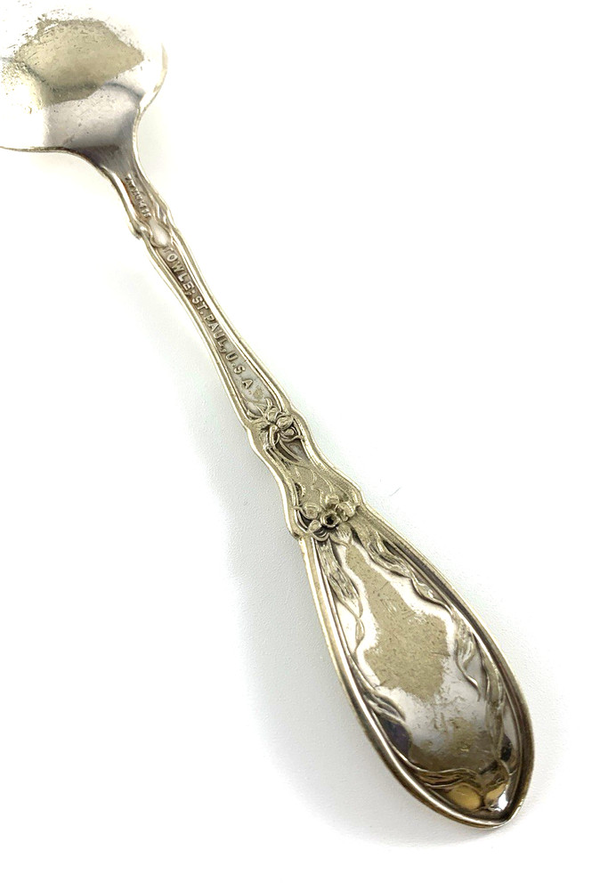 Towle Spoon | Log Cabin | Silver Plate Flatware | 5 7/8" | St. Paul, USA | Used