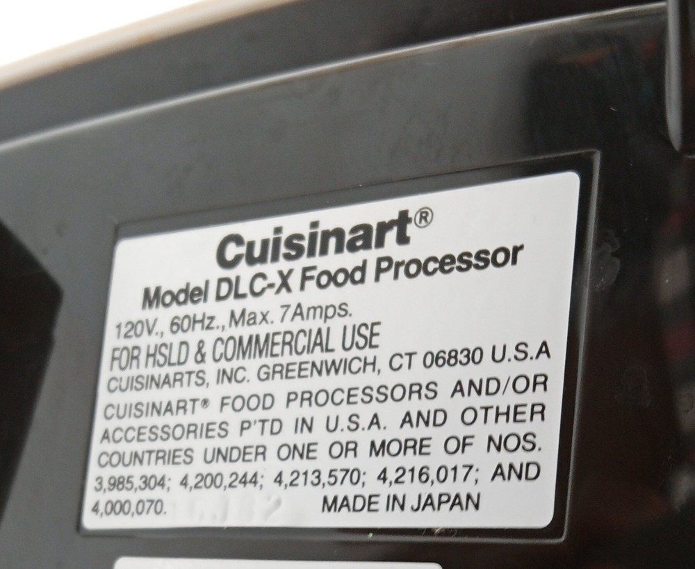 Cuisinart DLC-X Food Processor Base Motor